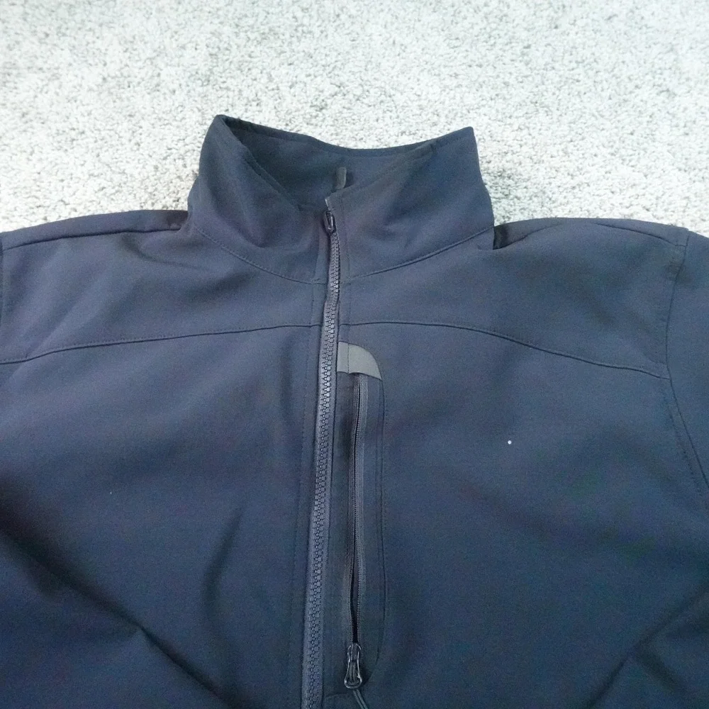 NEW 5.11 Tactical Jacket Mens XLT Black Softshell Full Zip Windbreaker Work Coat